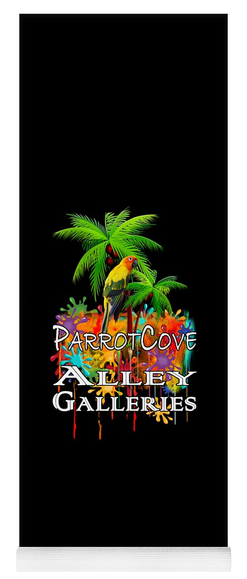 Parrot Yoga Mat featuring the photograph Parrot Cove PNG by Debra and Dave Vanderlaan