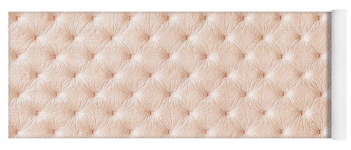 Pearl beige leather texture Yoga Mat by Julien - Fine Art America
