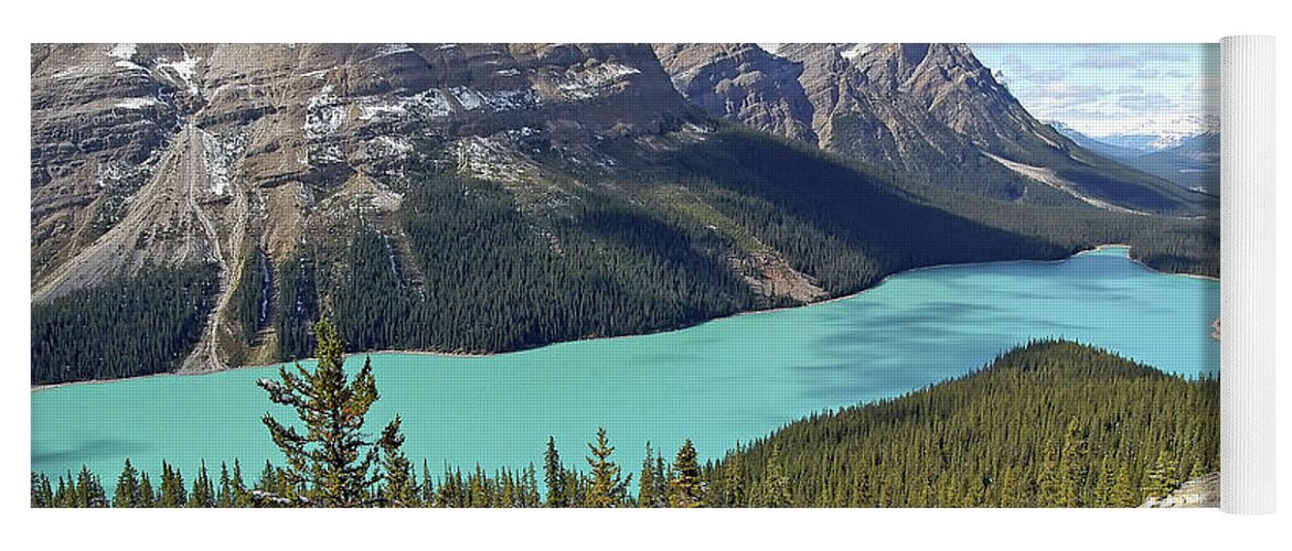 Scenery Yoga Mat featuring the photograph Peyto Lake - Banff National Park - Alberta - Canada by Paolo Signorini