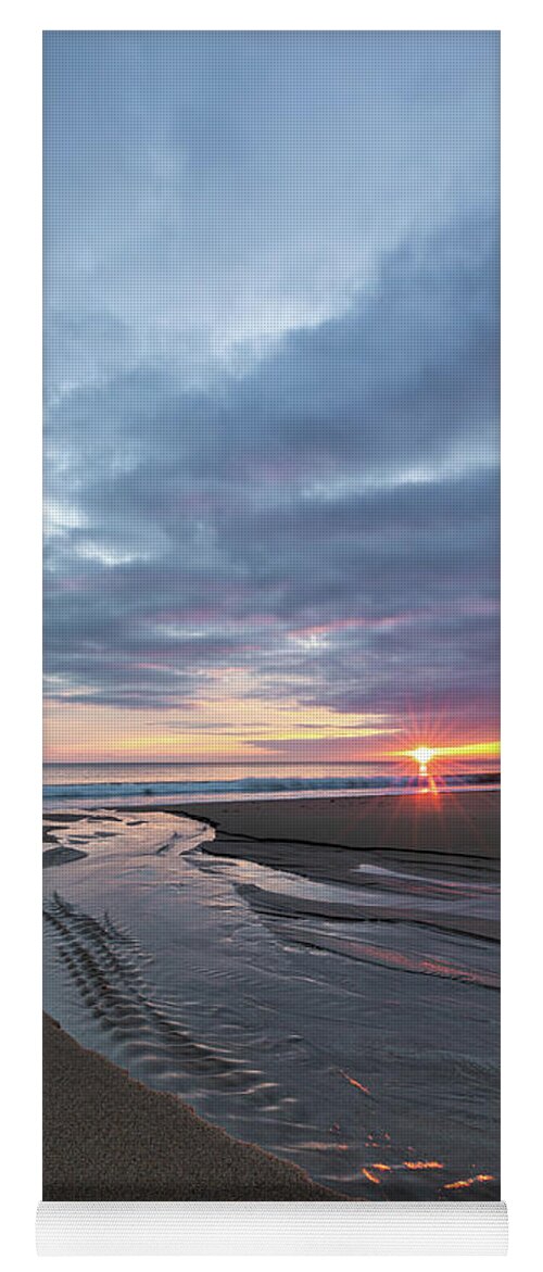 Parker River National Wildlife Refuge Yoga Mat featuring the photograph Plum Island Sunrise by Colin Chase