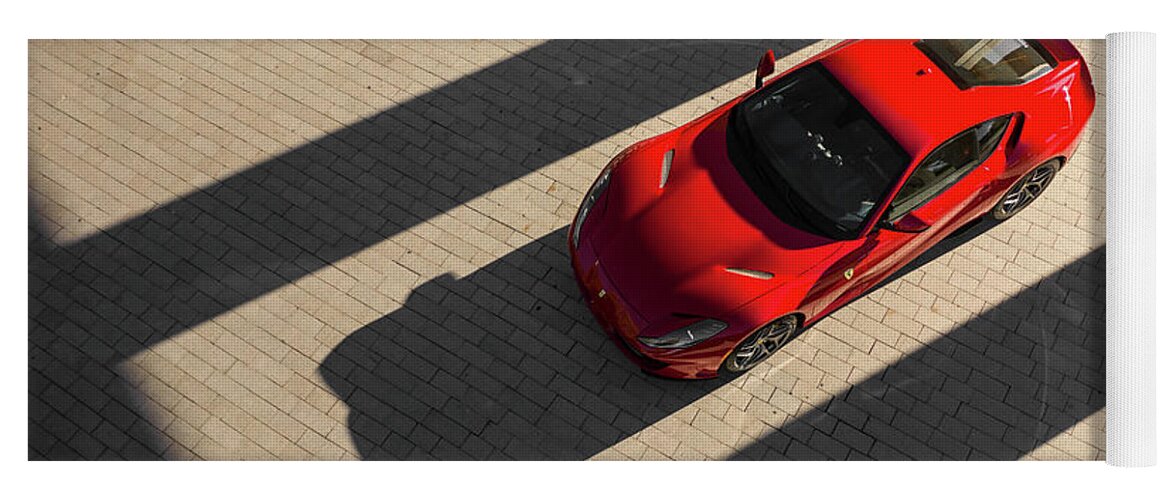 Ferrari Yoga Mat featuring the photograph Ready To Go by David Whitaker Visuals