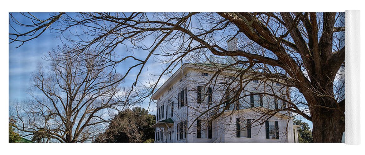 Redcliffe Plantation Yoga Mat featuring the photograph Redcliffe Plantation by Cindy Robinson