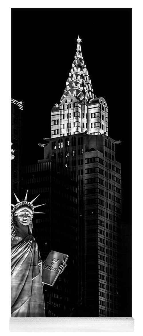 Statue Of Liberty Yoga Mat featuring the photograph Replica Of Freedom by Az Jackson