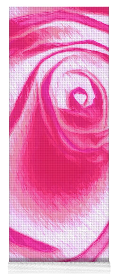 Rose Yoga Mat featuring the photograph Rose by George Robinson