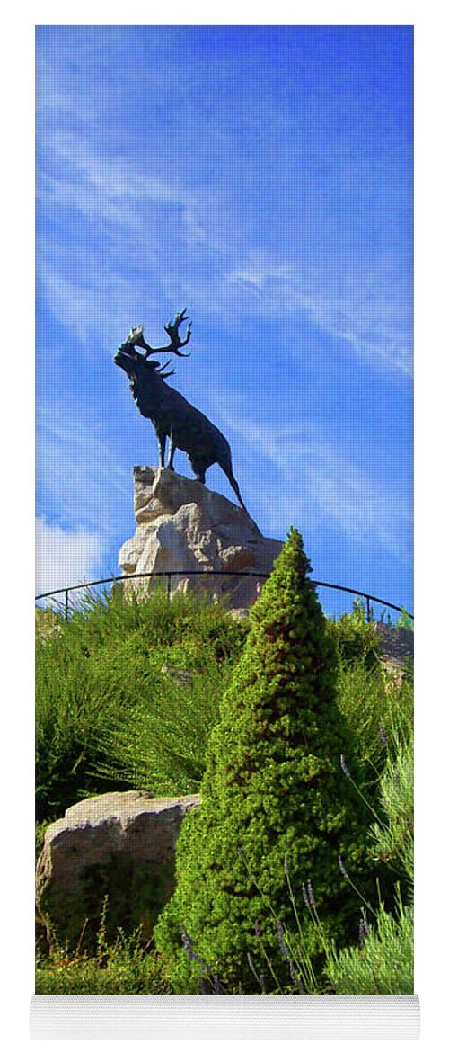 Monument Yoga Mat featuring the photograph Royal Newfoundland Regiment by Mary Mikawoz
