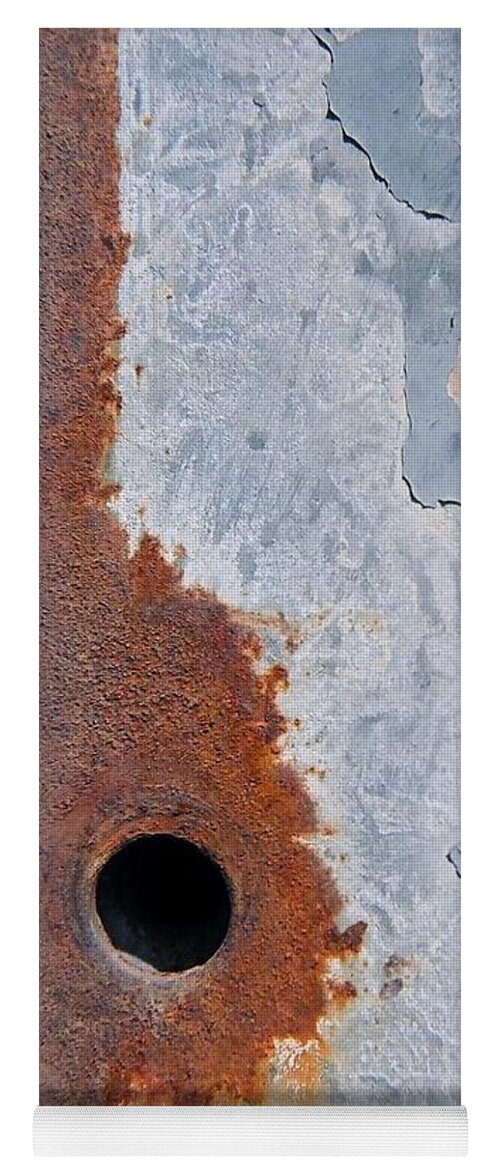 Rust Yoga Mat featuring the photograph Rust #4 by Stephanie Gambini