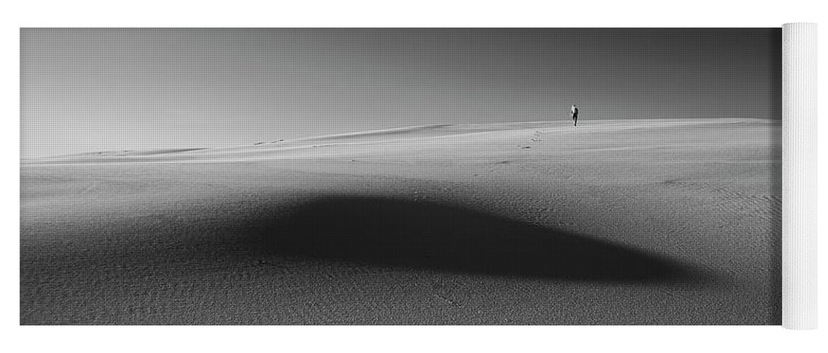 Sand Dunes Yoga Mat featuring the photograph Sandscape by Ari Rex