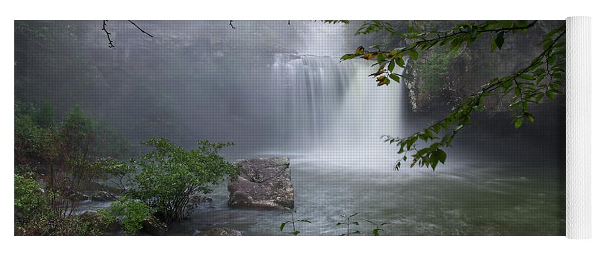 Savage Falls Yoga Mat featuring the photograph Savage Falls 21 by Phil Perkins