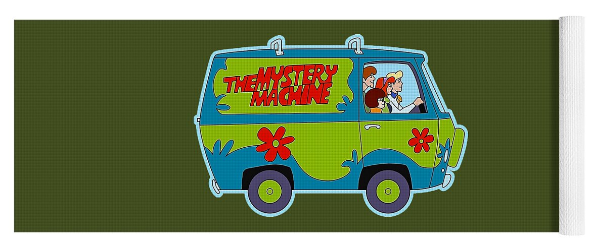 Scooby doo The Mystery Machine Yoga Mat by Wilma Lewandowski - Fine Art  America