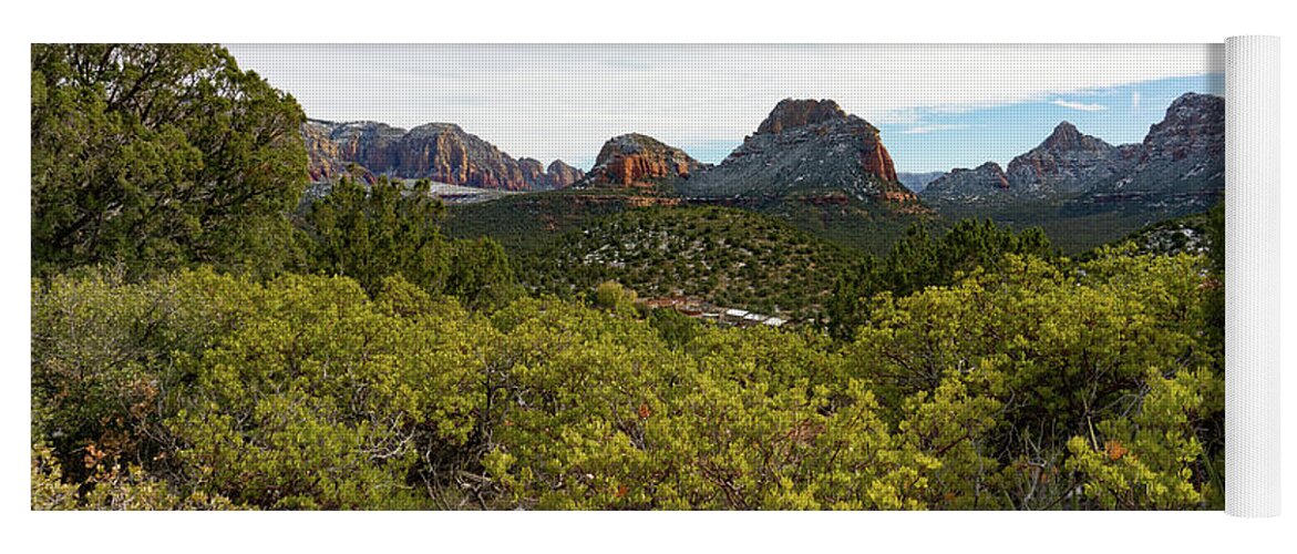 Sedona Yoga Mat featuring the photograph Sedona Arizona Views by Anthony Giammarino