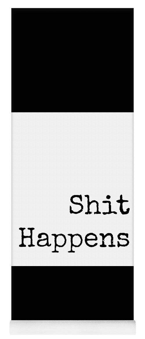 Shit Happens Word Print by Diane Palmer