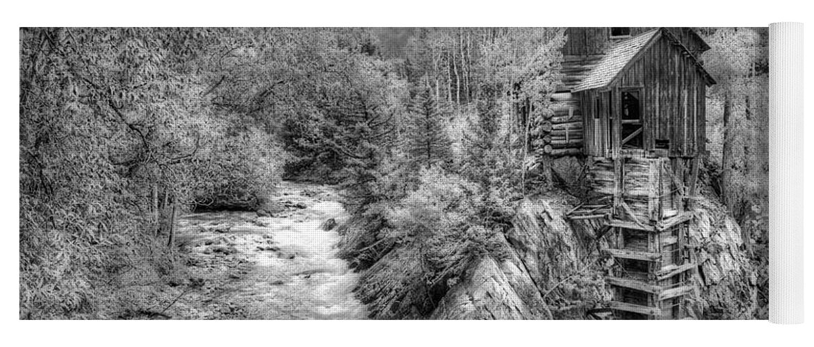 Light Yoga Mat featuring the photograph Silver Mine After Wynn by Wayne King