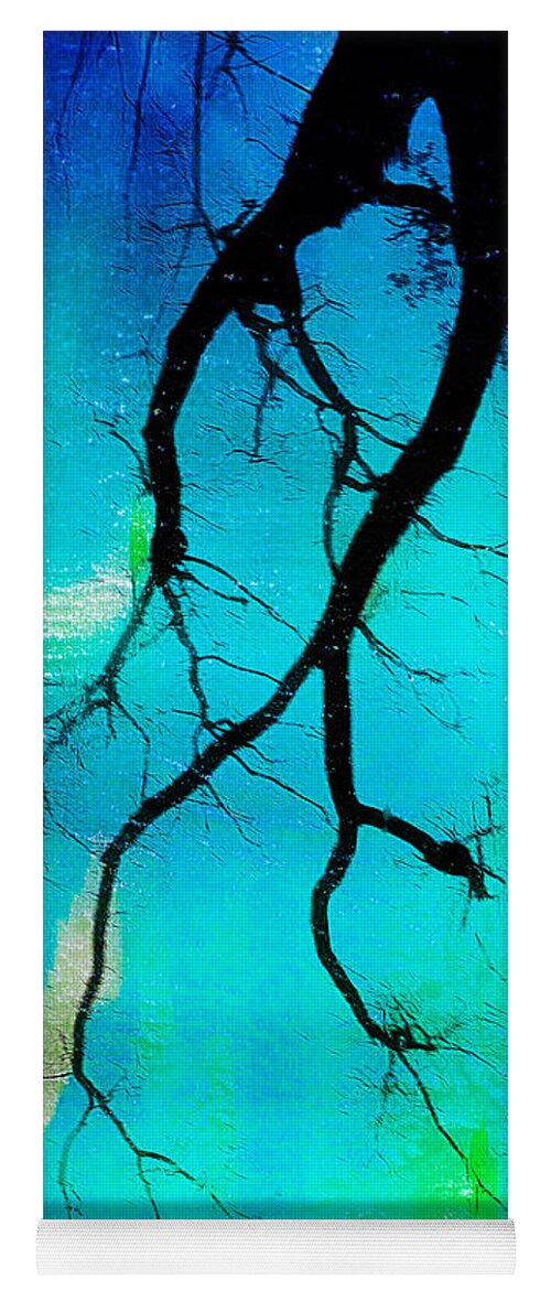 Trees Yoga Mat featuring the photograph Some Branch Out...I Branch Down by Rene Crystal