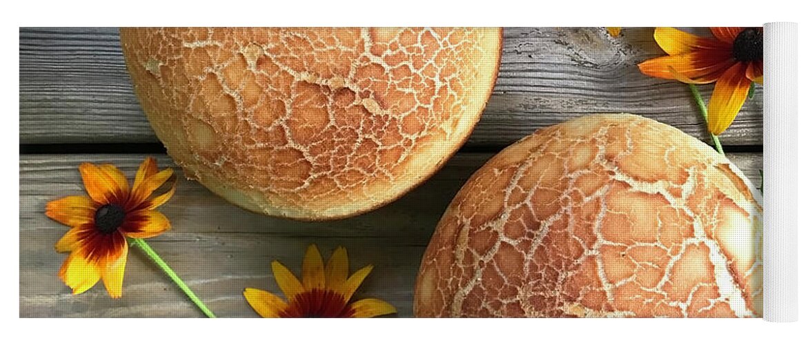 Bread Yoga Mat featuring the photograph Sourdough Tiger Bread by Amy E Fraser