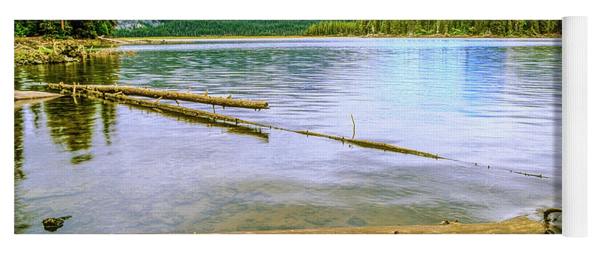 Lake Yoga Mat featuring the photograph Sparks Lake Oregon by Randy Bradley
