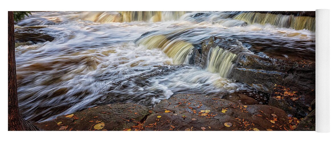 Waterfall Yoga Mat featuring the photograph Special Spot by Peg Runyan