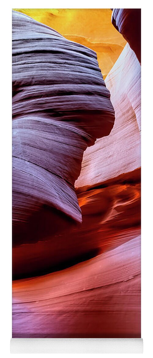Antelope Canyon Yoga Mat featuring the photograph Spirit by Dan McGeorge