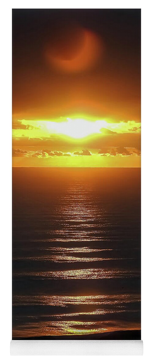 Rising Sun Yoga Mat featuring the photograph Spirit Of Solomon by Az Jackson