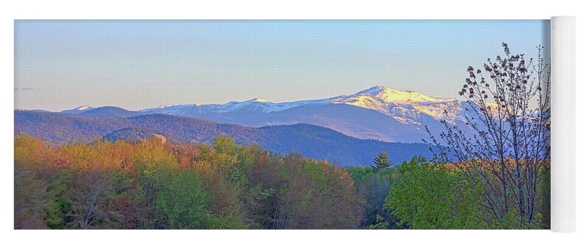 Mt Washington Nh Yoga Mat featuring the photograph Spring in The White Mountains by John Rowe