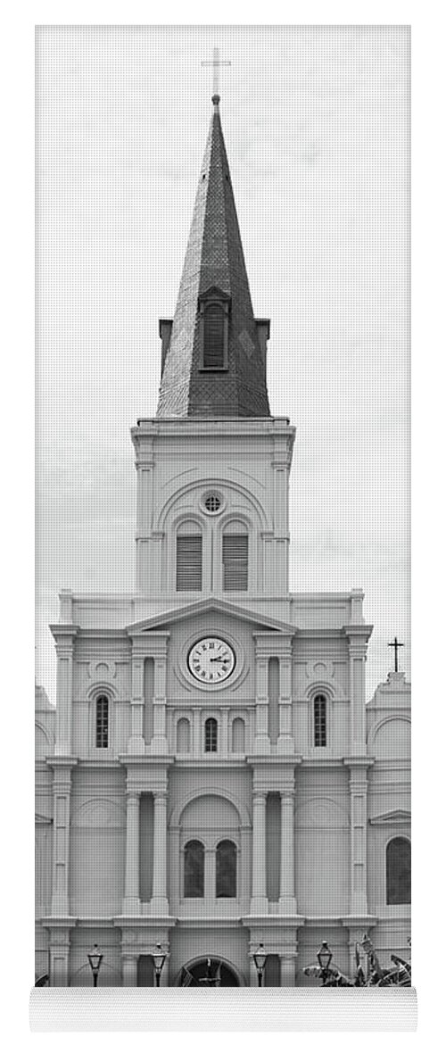 St. Louis Cathedral Yoga Mat featuring the photograph St. Louis Cathedral by Kimberly Blom-Roemer