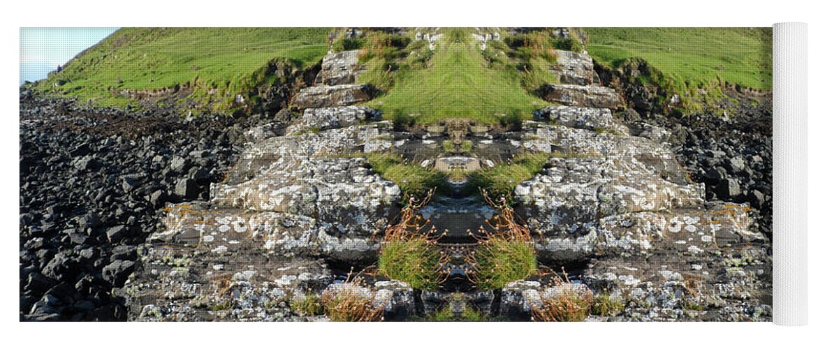 Isle Of Skye Yoga Mat featuring the photograph Staidhre by PJ Kirk