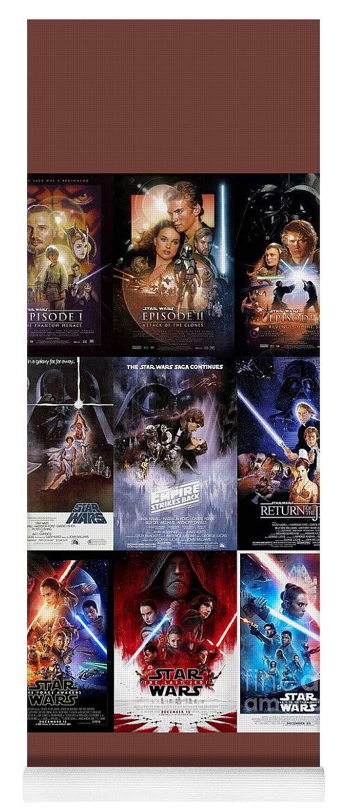 Star Wars Trilogy Movie Posters Collage Digital Art by Lingfai Leung -  Pixels