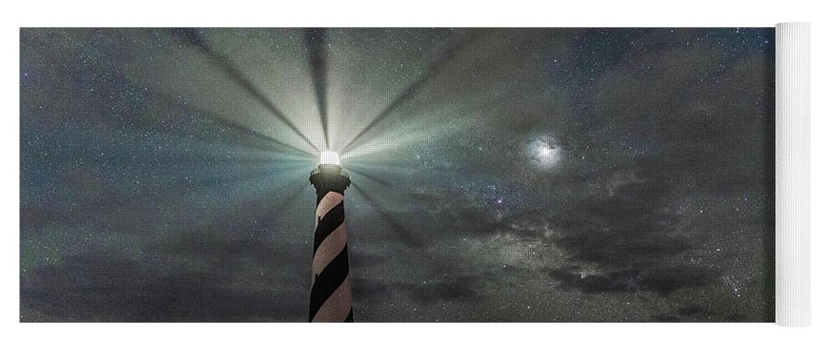 Cape Hatteras Yoga Mat featuring the photograph Stars and stripes by Robert Miller