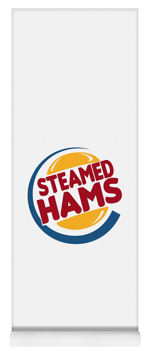 Steamed Hams Yoga Mat featuring the digital art Steamed Hams by Elijah Pease