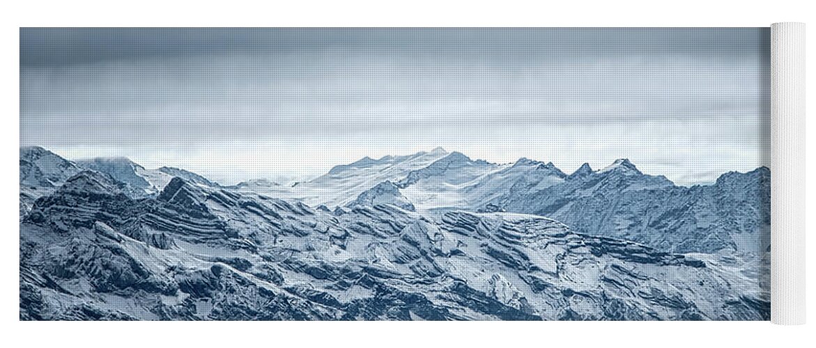 Mountains Yoga Mat featuring the photograph Storm Over the Mountains by Rick Deacon