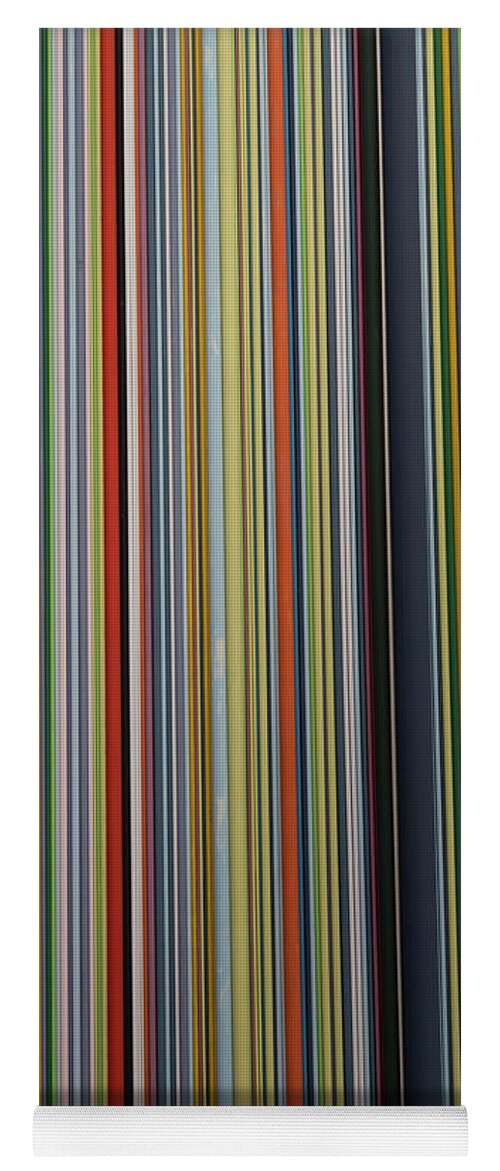 Stripes Yoga Mat featuring the photograph Stripes by Elaine Teague
