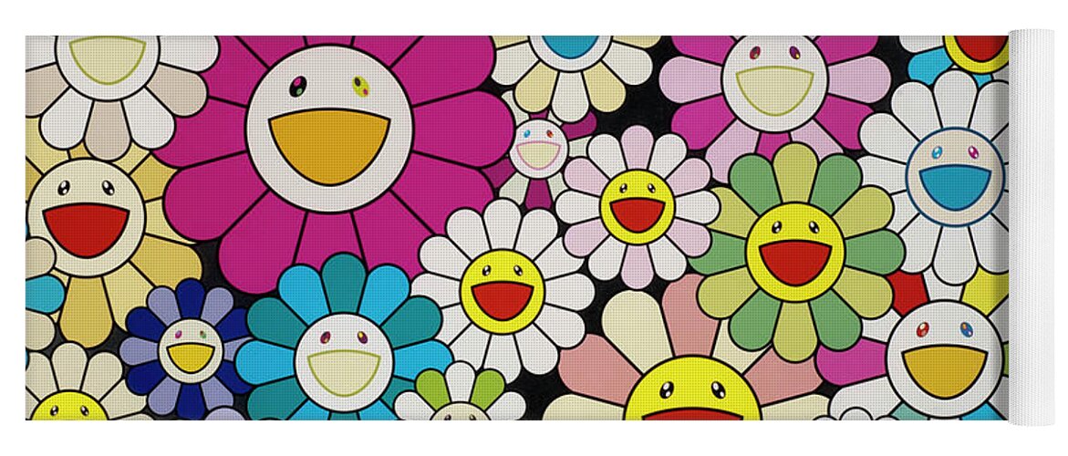 Takashi Murakami Flowers Happy Smile Flower posters Jigsaw Puzzle by Happy  Smile Flower - Pixels