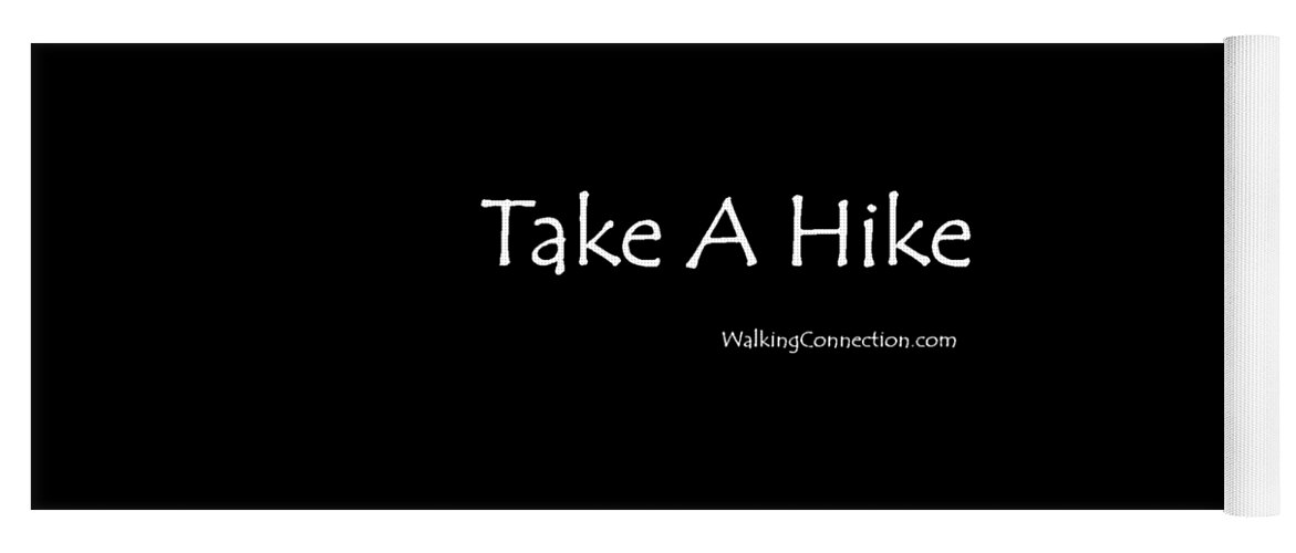 Takeahike-lite Yoga Mat featuring the photograph Takeahike-lite by Gene Taylor
