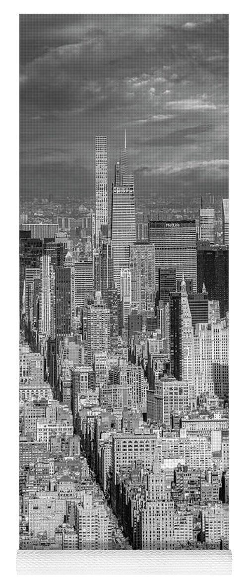 New York Yoga Mat featuring the photograph The City That Never Sleeps, New York by Marcy Wielfaert