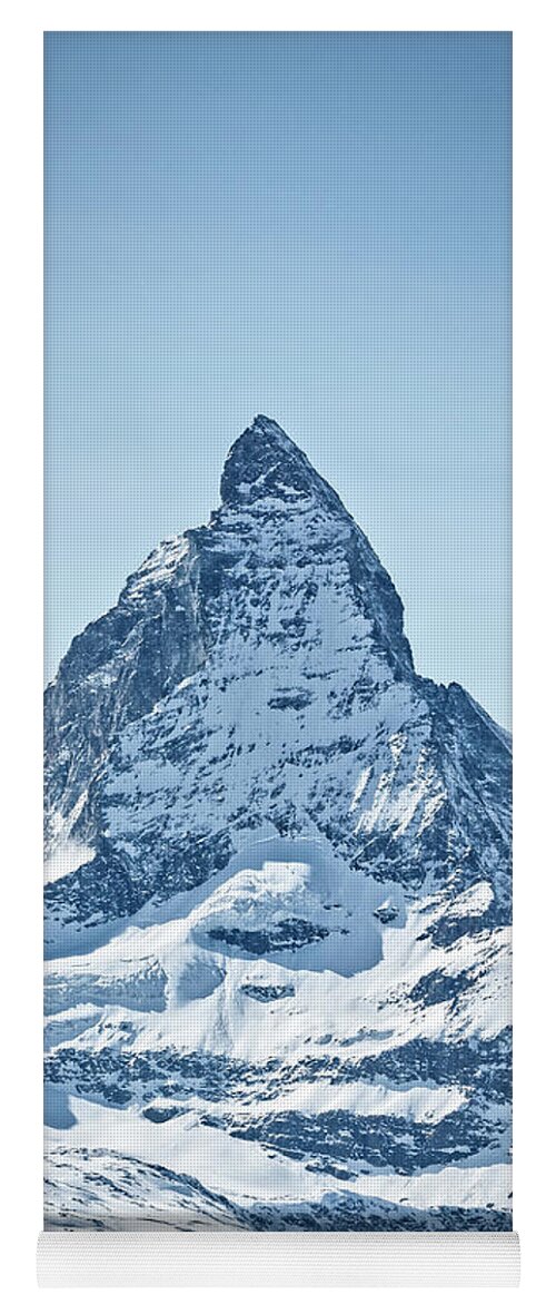 Alpine Yoga Mat featuring the photograph The Matterhorn by Rick Deacon