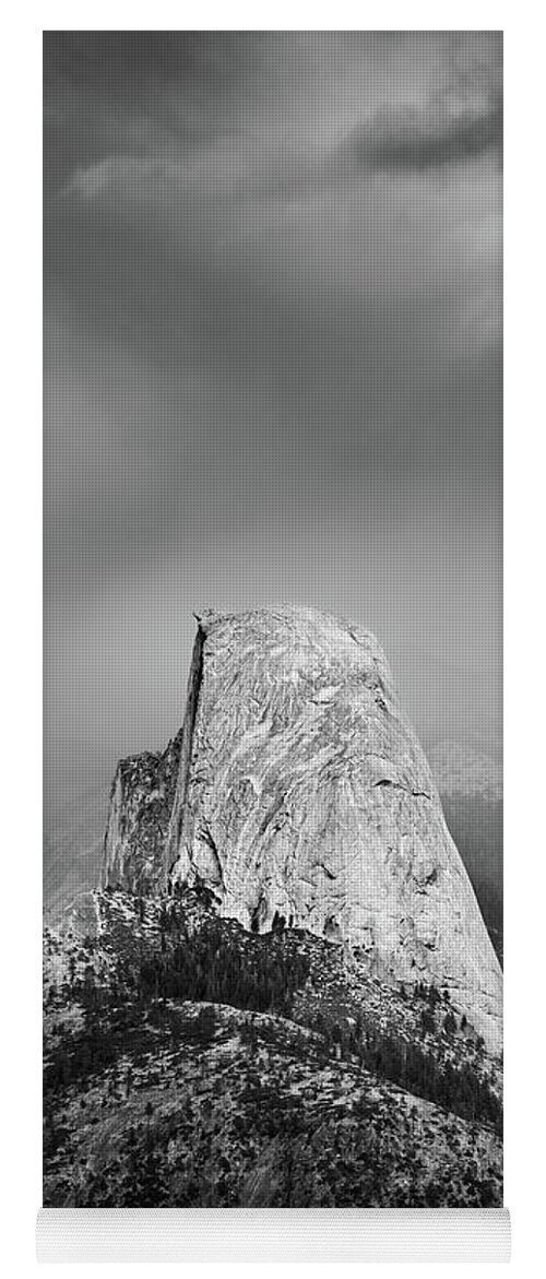 Half Dome Yoga Mat featuring the photograph The North Face by Stephen Holst