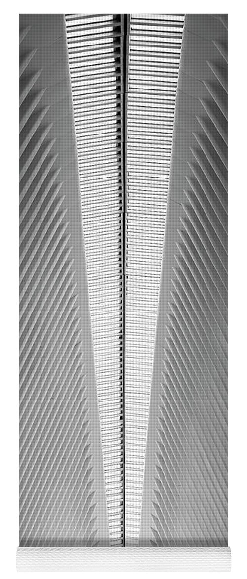 Nyc Yoga Mat featuring the photograph The Oculus Spine by Christine Ley