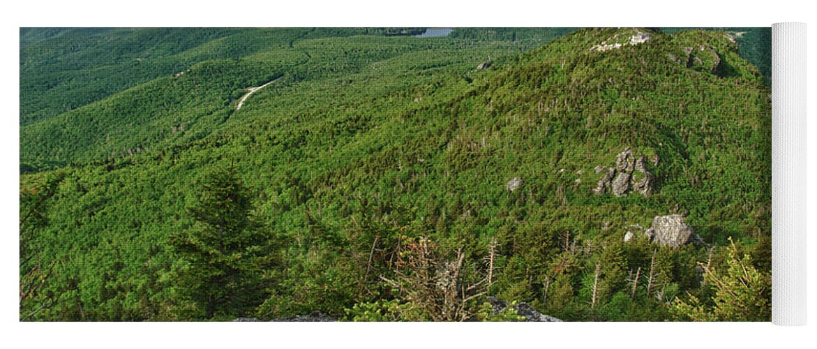 Blue Ridge Mountains Yoga Mat featuring the photograph The Peak by Melissa Southern