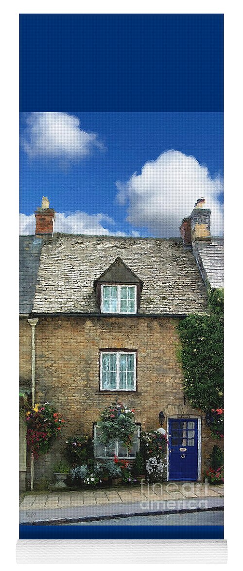 Stow-in-the-wold Yoga Mat featuring the photograph The Pound Too by Brian Watt