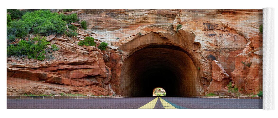 National Park Yoga Mat featuring the photograph The Short Tunnel 2 by Pelo Blanco Photo