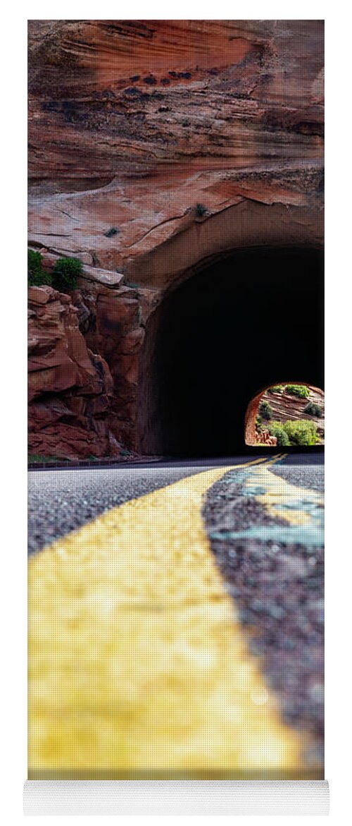 National Park Yoga Mat featuring the photograph The Short Tunnel by Pelo Blanco Photo