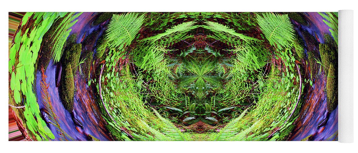 Nature Yoga Mat featuring the photograph The Spirit Deep Within by Ben Upham III