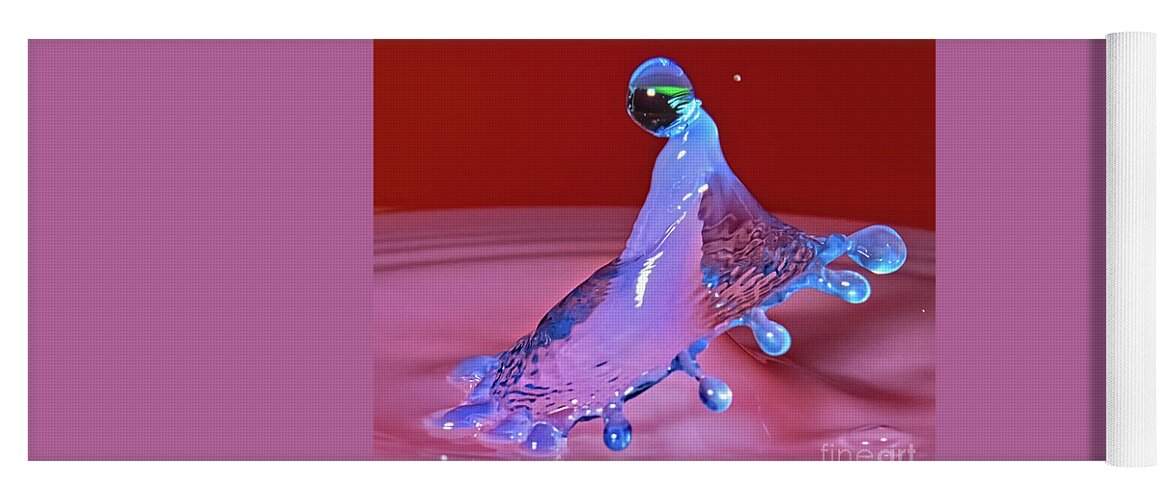 Water Yoga Mat featuring the photograph Tiny Dancer by Tom Watkins PVminer pixs