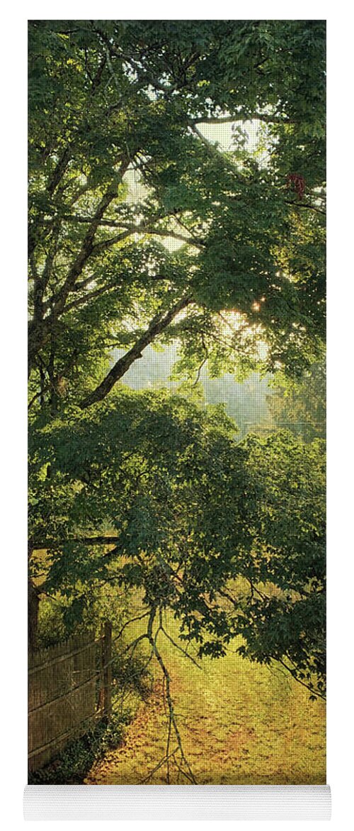 Backyard Yoga Mat featuring the photograph Tranquility by Carol Whaley Addassi