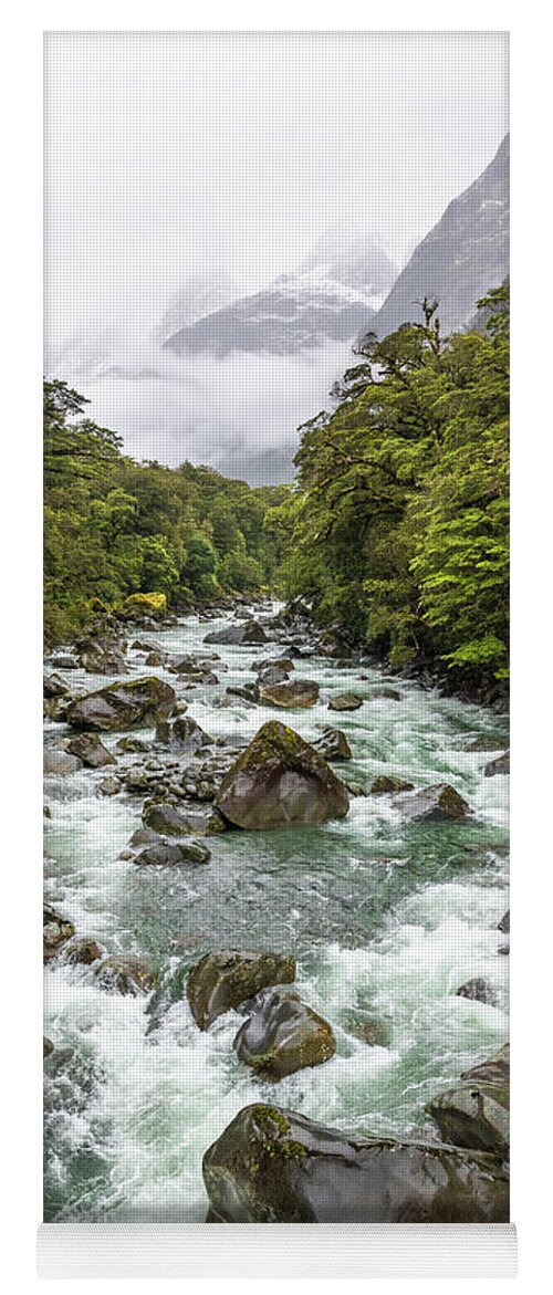 Tutoko River Yoga Mat featuring the photograph Tutoko River by Racheal Christian