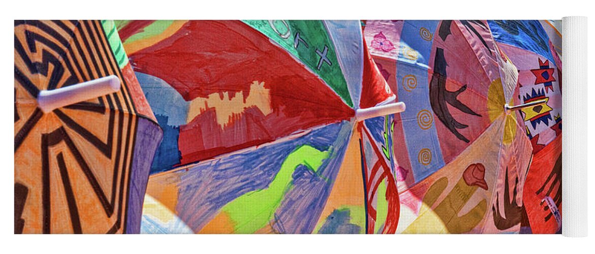 Miscellaneous Yoga Mat featuring the photograph Umbrella Art by Tom Watkins PVminer pixs