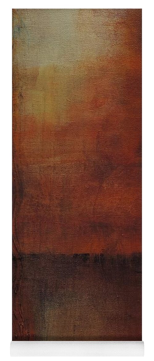 Unknown Journey Yoga Mat featuring the painting Unknown Journey by Bill Tomsa