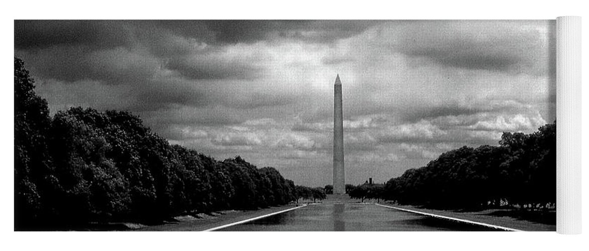 Washington Monument Yoga Mat featuring the photograph Washington Monument - a Beacon by Jerry Griffin