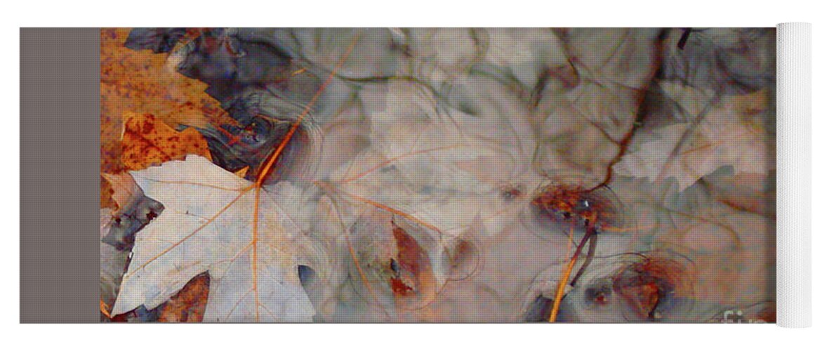 Leaves Yoga Mat featuring the photograph Water Music by Patricia Overmoyer