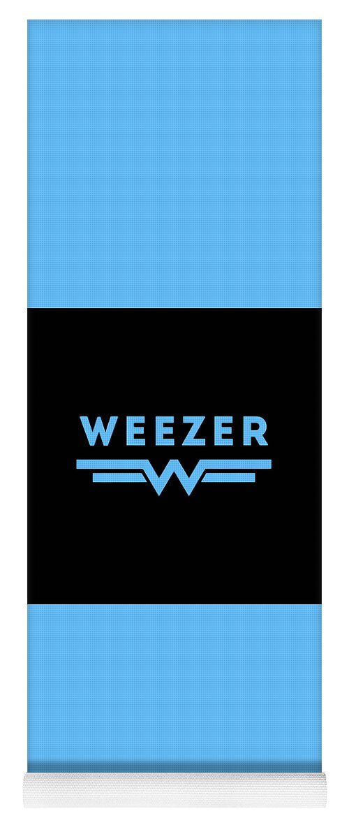 Weezer Band Digital Art Logo Yoga Mat