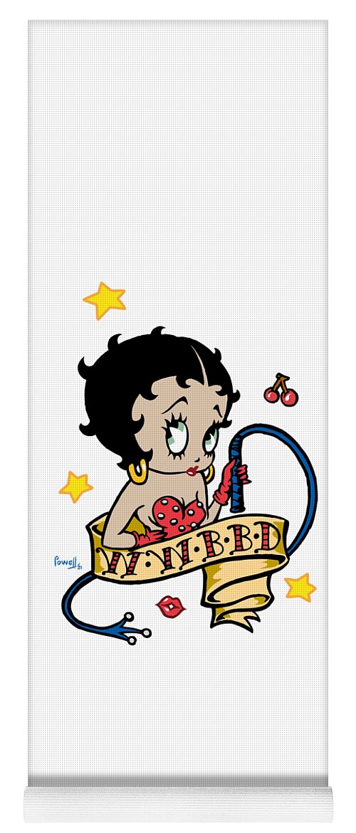 What Would Betty Boop Do? Yoga Mat